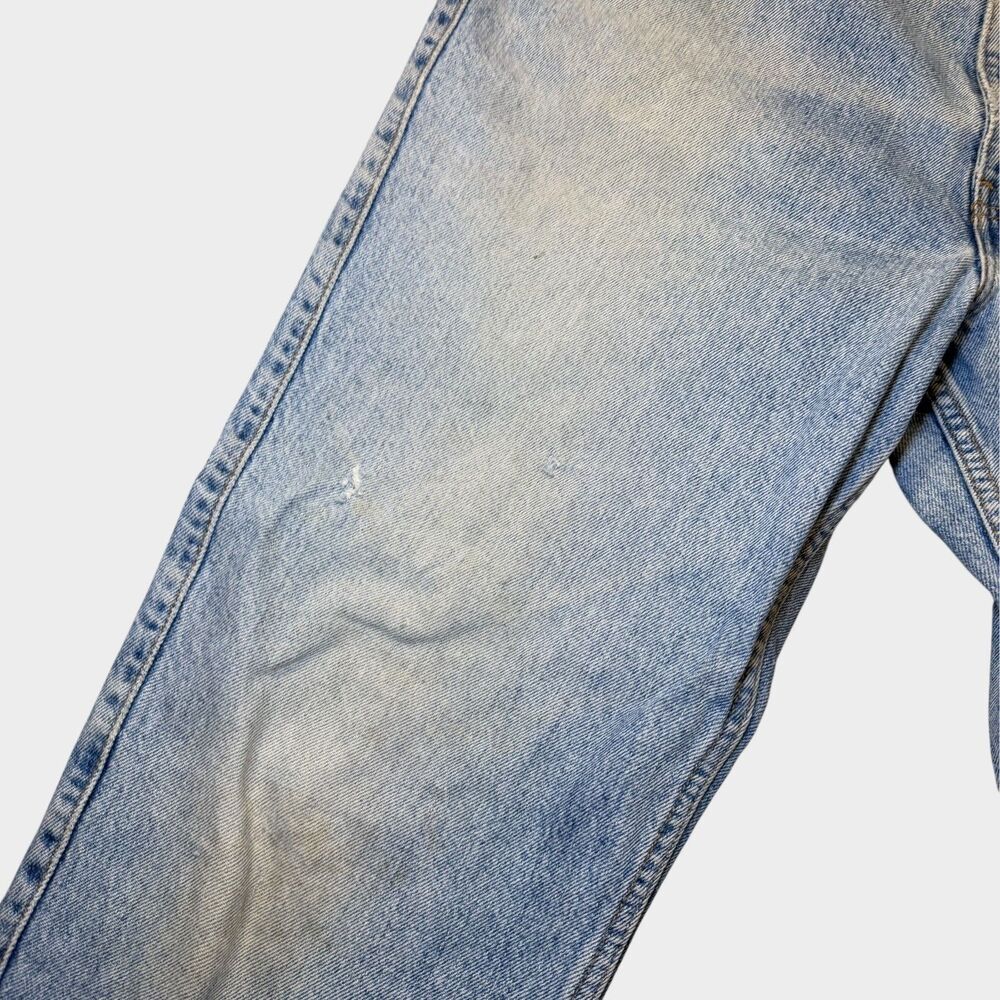 Vtg Levi’s Signature 540 Jeans Mens 36x30 Relaxed Fit Light Wash Denim 90s - Picture 9 of 15